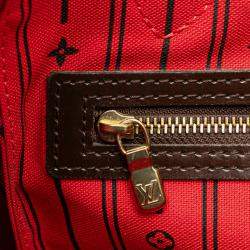Pre Owned Louis Vuitton Damier Ebene Neverfull MM