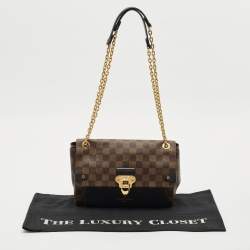 Louis Vuitton Black Damier Ebene Canvas Vavin PM Bag