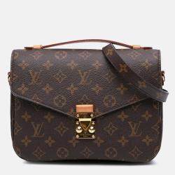 Louis Vuitton Brown Monogram Pochette Metis
