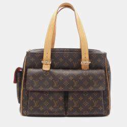 Louis Vuitton Multipli Cite Brown Monogram Canvas Tote Bag