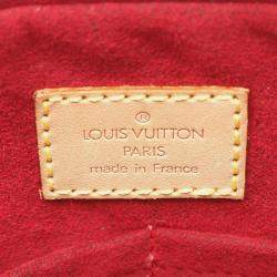 Pre Owned Louis Vuitton Multipli Cite Brown Monogram Canvas Top Handle Bag