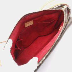Louis Vuitton Vivacite GM Brown Monogram Canvas Shoulder Bag