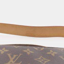 Louis Vuitton Vivacite GM Brown Monogram Canvas Shoulder Bag