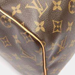Louis Vuitton Speedy 30 Brown Monogram Canvas Top Handle Bag