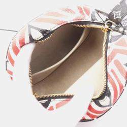 Pre Owned Louis Vuitton Crafty Boite Chapeau Souple Red Monogram Canvas Shoulder Bag