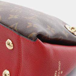 Pre Owned Louis Vuitton Surene BB Cerise Monogram Canvas Shoulder Bag