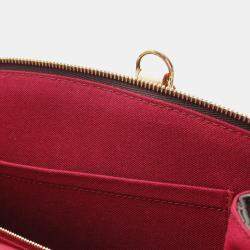 Louis Vuitton Petit Palais MM Brown Monogram Canvas Top Handle Bag
