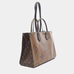 Louis Vuitton OnTheGo MM Brown Monogram Giant Canvas Tote Bag