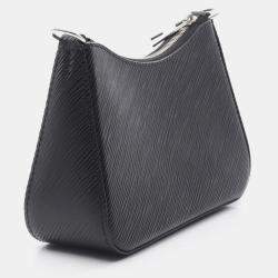 Pre Owned Louis Vuitton Marellini Black Epi Leather Top Handle Bag