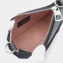 Pre Owned Louis Vuitton Marellini Black Epi Leather Top Handle Bag
