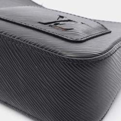 Pre Owned Louis Vuitton Marellini Black Epi Leather Top Handle Bag