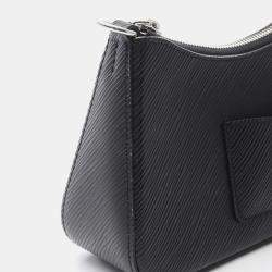 Pre Owned Louis Vuitton Marellini Black Epi Leather Top Handle Bag