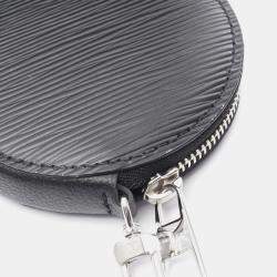 Pre Owned Louis Vuitton Marellini Black Epi Leather Top Handle Bag