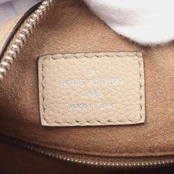 Louis Vuitton Beaubourg Hobo Galet Mahina Leather Shoulder Bag