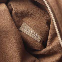 Louis Vuitton Beaubourg Hobo Galet Mahina Leather Shoulder Bag