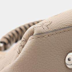 Louis Vuitton Beaubourg Hobo Galet Mahina Leather Shoulder Bag