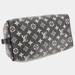 Louis Vuitton Monogram Jacquard Denim Speedy Bandouliere 25 2Way Hand Shoulder Bag Gray