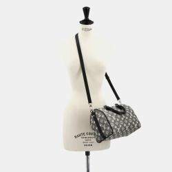 Louis Vuitton Monogram Jacquard Denim Speedy Bandouliere 25 2Way Hand Shoulder Bag Gray