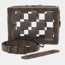 Louis Vuitton Monogram Chess Slim Soft Trunk Shoulder Bag
