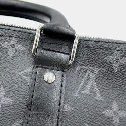 Louis Vuitton Handbag Monogram Eclipse Reverse Keepall Bandouliere 35 Black