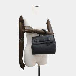 Louis Vuitton Steamer PM Black Monogram Taurillon Shoulder Bag