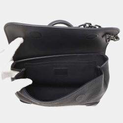 Louis Vuitton Steamer PM Black Monogram Taurillon Shoulder Bag