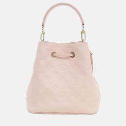 Louis Vuitton Neo Noe BB Opal/Pink Monogram Empreinte Shoulder Bag