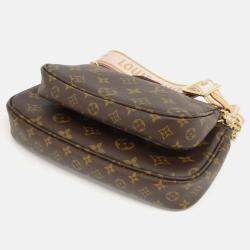 Pre Owned Louis Vuitton Multi Pochette Accessoires Monogram Canvas Shoulder Bag