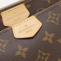 Pre Owned Louis Vuitton Multi Pochette Accessoires Monogram Canvas Shoulder Bag