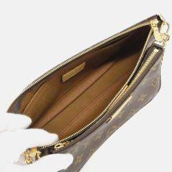 Pre Owned Louis Vuitton Multi Pochette Accessoires Monogram Canvas Shoulder Bag