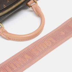 Pre Owned Louis Vuitton Petite Malle Souple Monogram Canvas Handbag