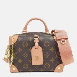 Louis Vuitton Monogram Petite Malle Souple Handbag