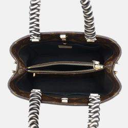 Pre Owned Louis Vuitton Montaigne BB Monogram Handbag