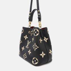 Louis Vuitton Neonoe MM Black Bicolor Monogram Empreinte Shoulder Bag