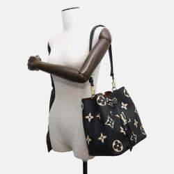 Louis Vuitton Neonoe MM Black Bicolor Monogram Empreinte Shoulder Bag
