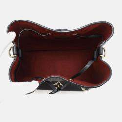 Louis Vuitton Neonoe MM Black Bicolor Monogram Empreinte Shoulder Bag