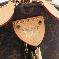 Louis Vuitton Moon Brown Coated Canvas Leather Backpack