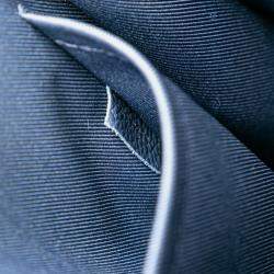 Pre Owned Louis Vuitton Sac Plat Navy Monogram Watercolor Grained Leather Shoulder Bag