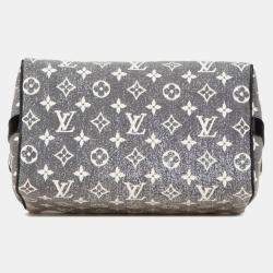 Louis Vuitton Speedy Bandouliere 25 Gray Black Monogram Jacquard Shoulder Bag