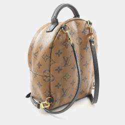 Louis Vuitton Palm Springs Mini Brown Monogram Reverse Coated Canvas Leather Backpack