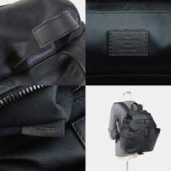 Pre Owned Louis Vuitton Discovery Black Monogram Shadow Backpack