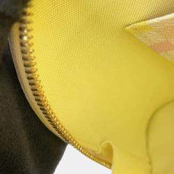 Louis Vuitton Alma BB Peach Damier Ebene Shoulder Bag