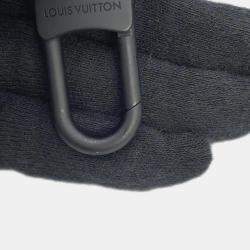 Louis Vuitton Keepall XS Black Monogram Rubber Shoulder Bag