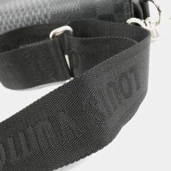 Pre Owned Louis Vuitton 3D Studio Messenger Black Damier Graphite Shoulder Bag