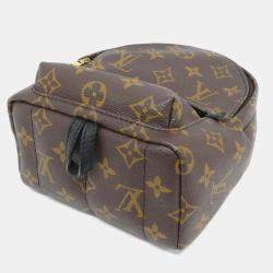  Louis Vuitton Monogram Palm Springs Mini Brown Coated Canvas Backpack 


