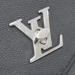 Pre Owned Louis Vuitton My Lock Me Chain Black Leather Shoulder Bag