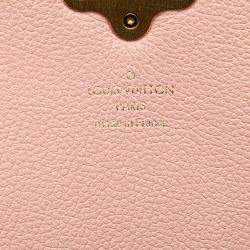 Pre Owned Louis Vuitton Brown/Pink Damier Ebene Clapton PM