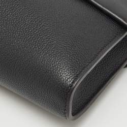 Louis Vuitton Black Leather City Streamer Pochette