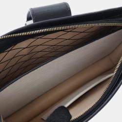 Louis Vuitton Black/White Epi Trunk Clutch