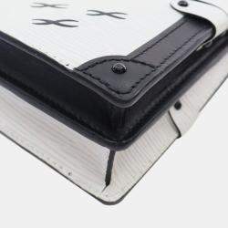 Louis Vuitton Black/White Epi Trunk Clutch